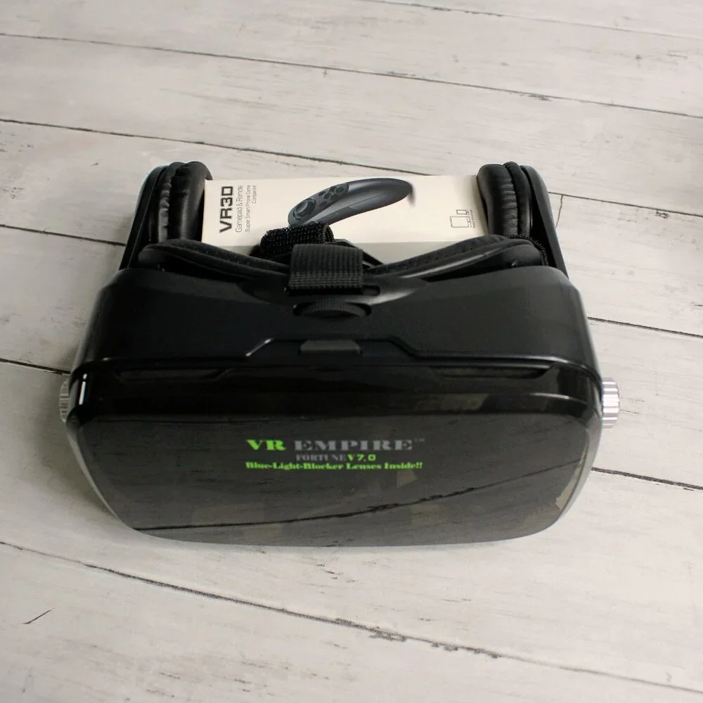 Virtual Reality VR Empire Fortune V 7.0 Glasses Goggles VR3D Wireless Remote